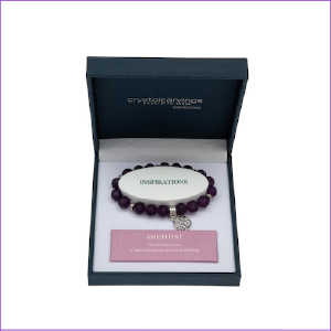 Bracelet Tree Of Life Matte Amethyst