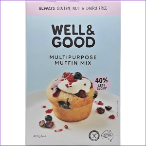 Well & Good Multipurpose Muffin Mix 400g